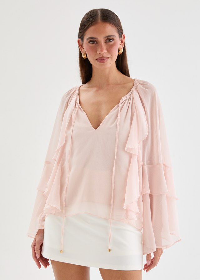 Valeta Blouse - Blush