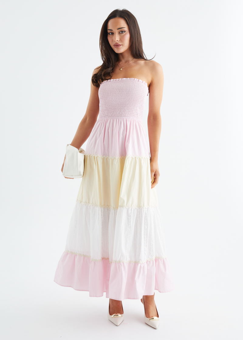 Lucille Strapless Maxi Dress