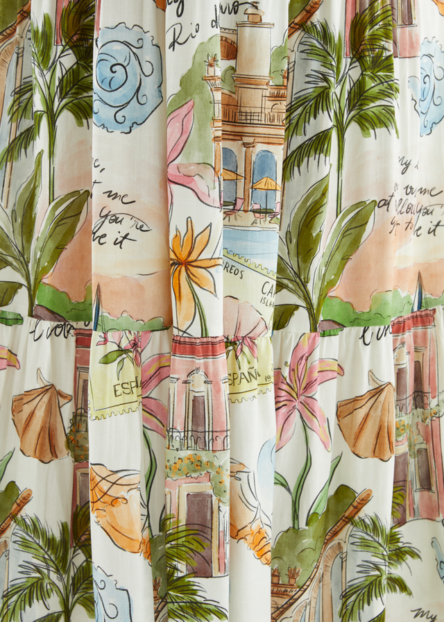 Narla Maxi Dress - Capri