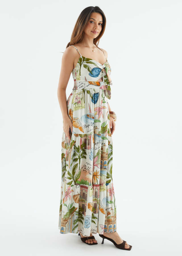 Narla Maxi Dress - Capri