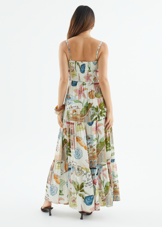 Narla Maxi Dress - Capri