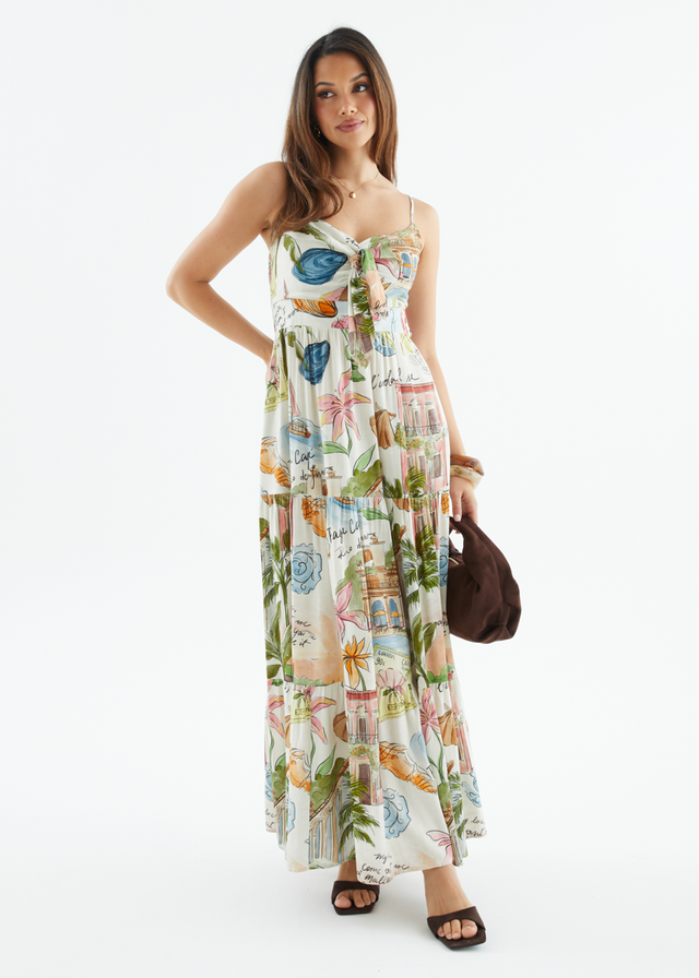 Narla Maxi Dress - Capri