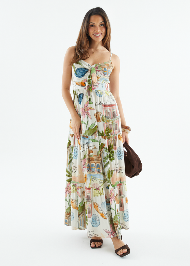 Narla Maxi Dress - Capri