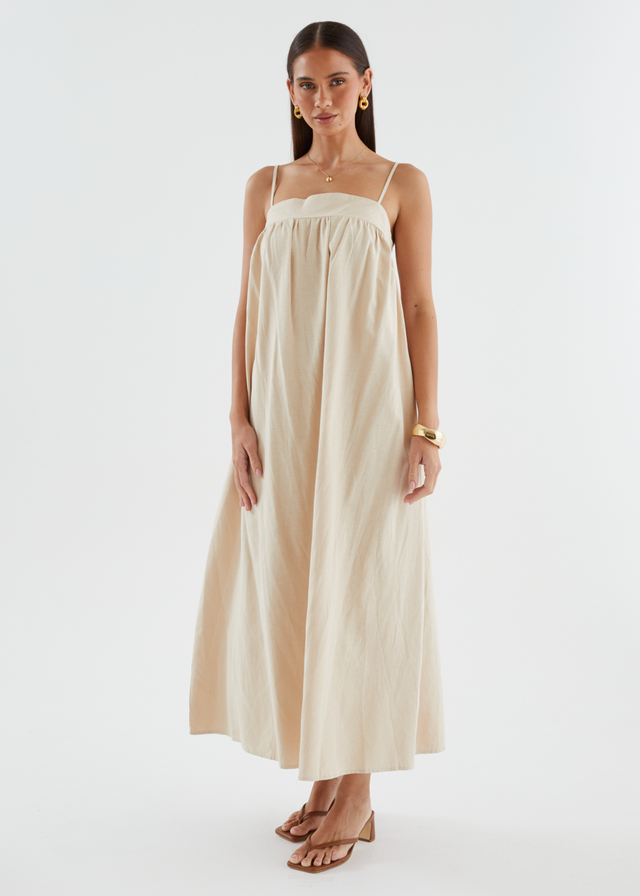 Leeanne Maxi Dress - Beige