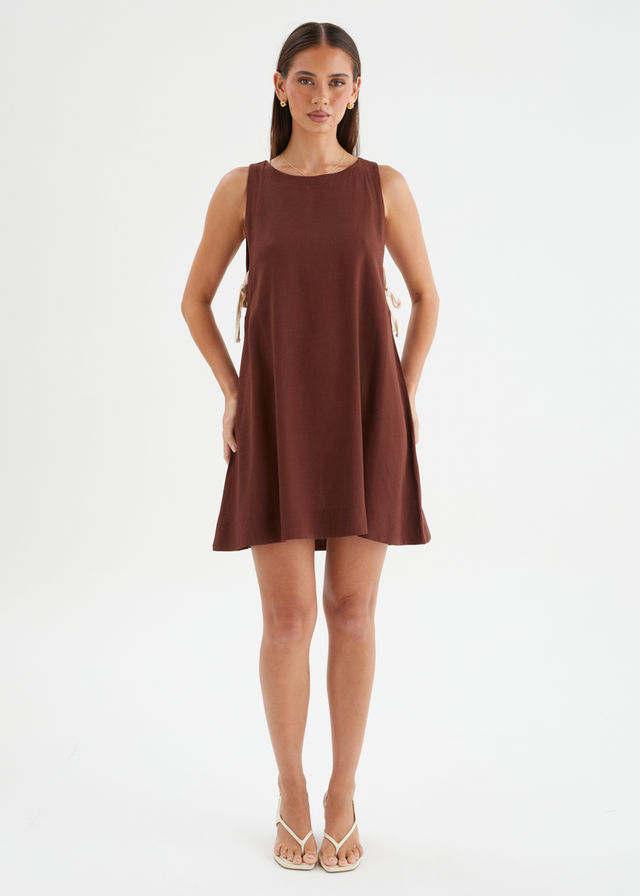 Mikayla Dress - Chocolate