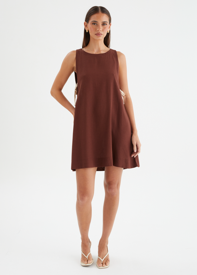 Mikayla Dress - Chocolate