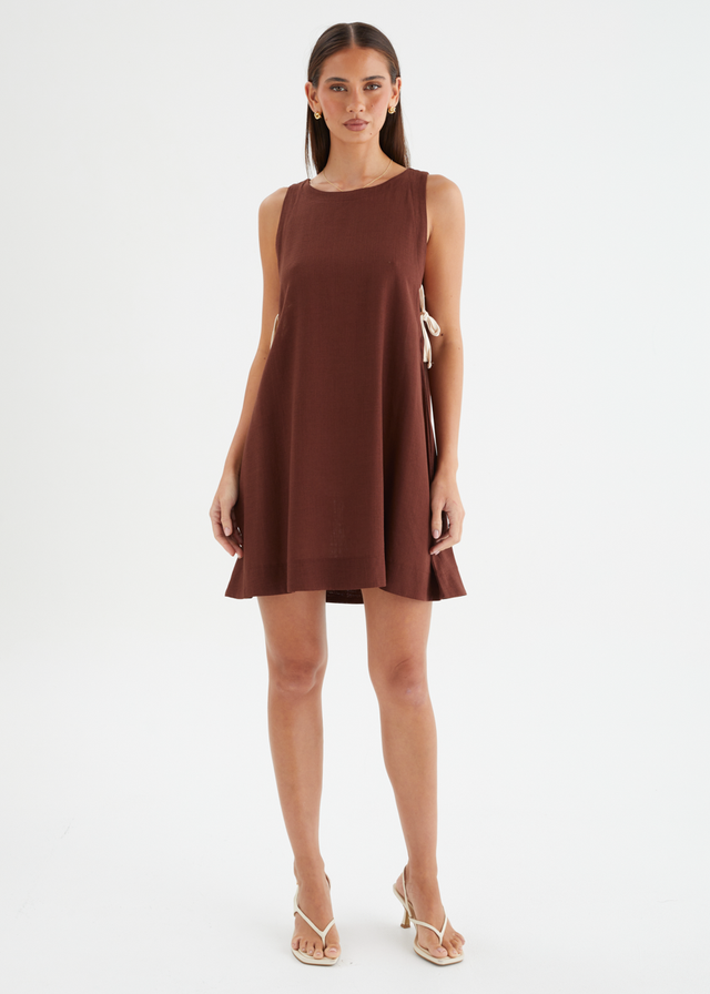 Mikayla Dress - Chocolate