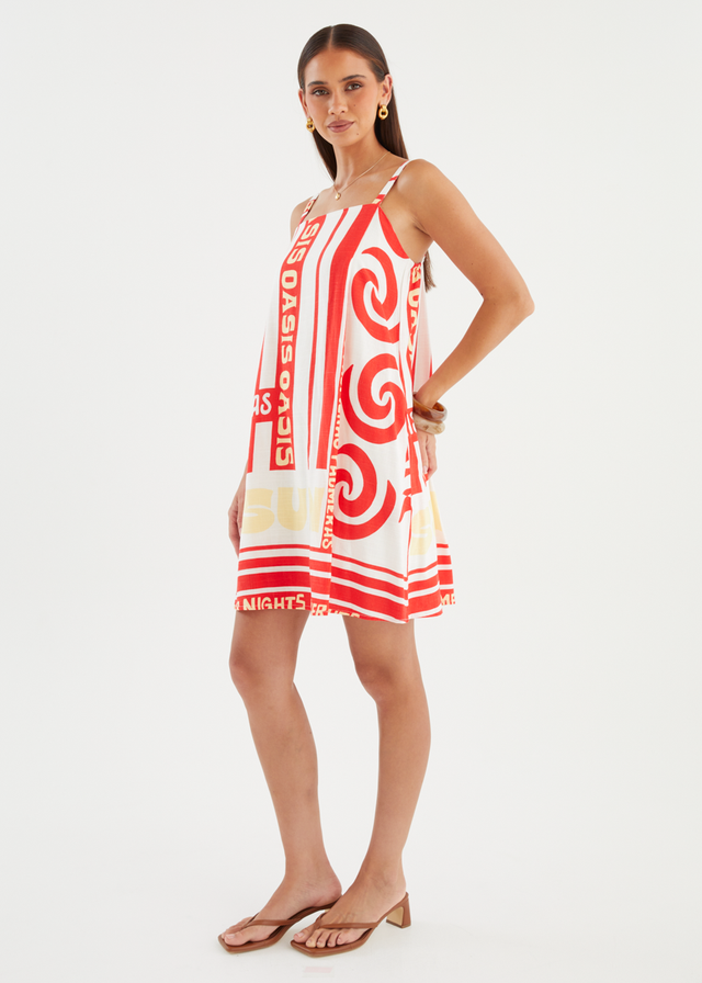 Pavani Dress - Palmeras