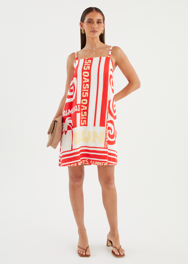 Pavani Dress - Palmeras