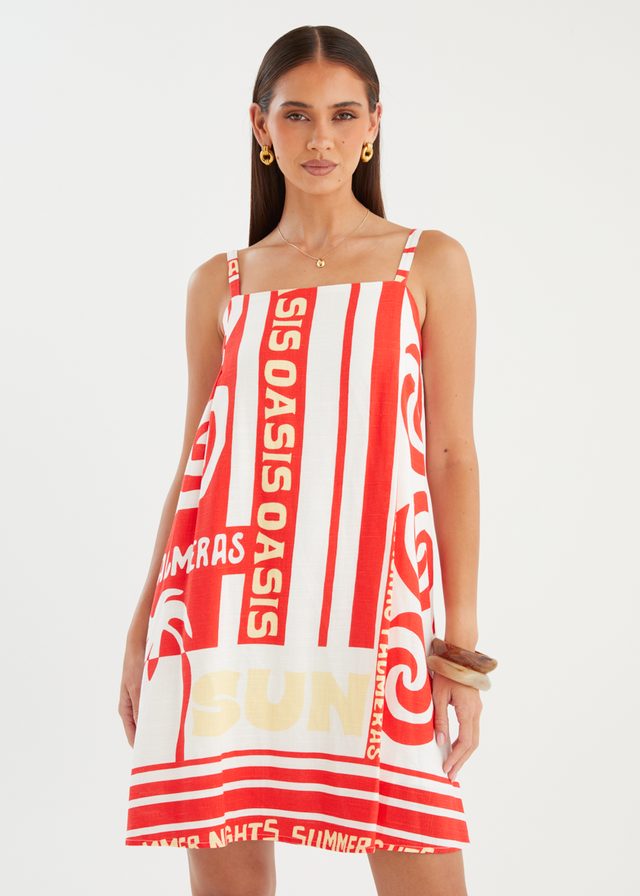 Pavani Dress - Palmeras