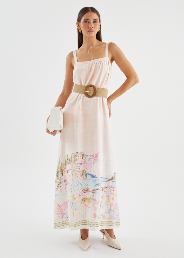 Lynsie Maxi Dress - Luciana Pink