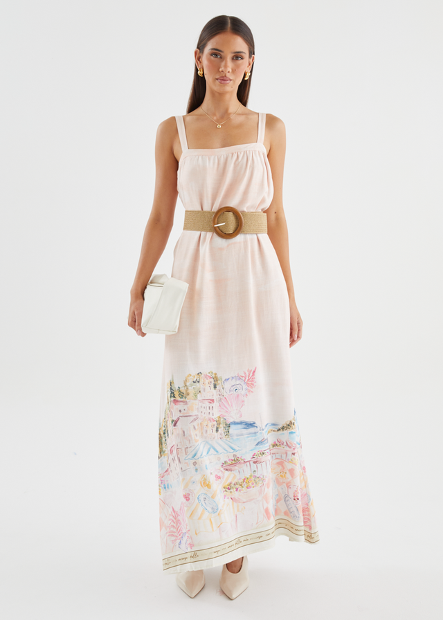 Lynsie Maxi Dress - Luciana Pink
