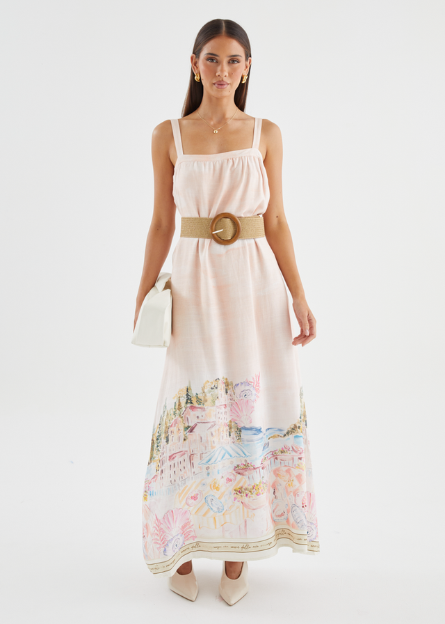 Lynsie Maxi Dress - Luciana Pink