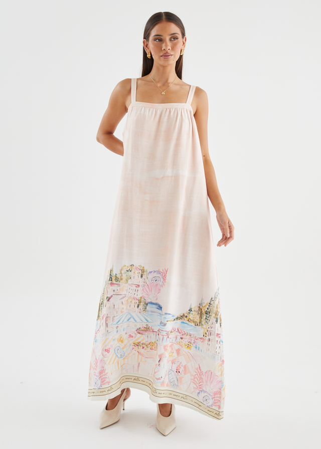 Lynsie Maxi Dress - Luciana Pink