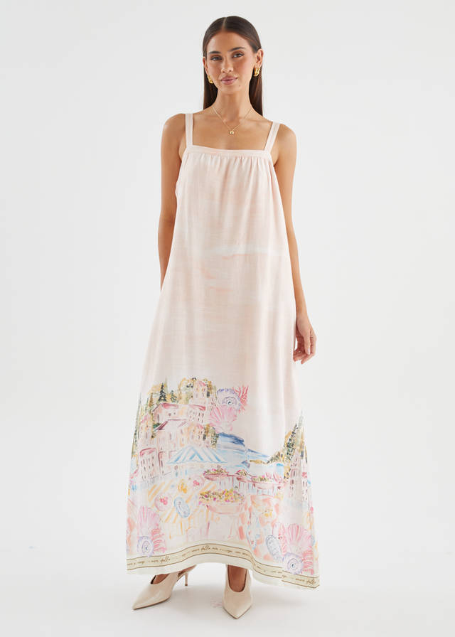 Lynsie Maxi Dress - Luciana Pink