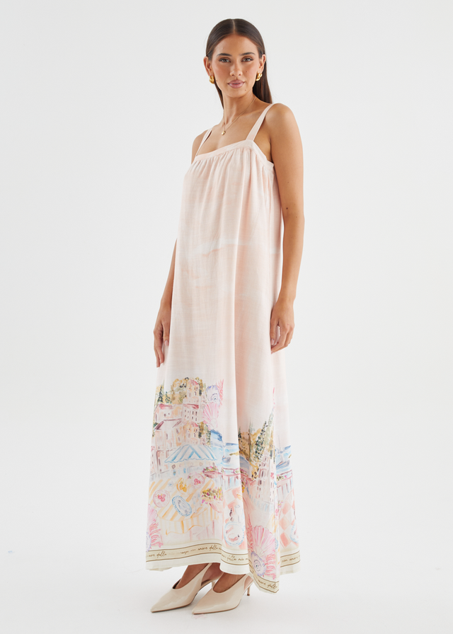 Lynsie Maxi Dress - Luciana Pink