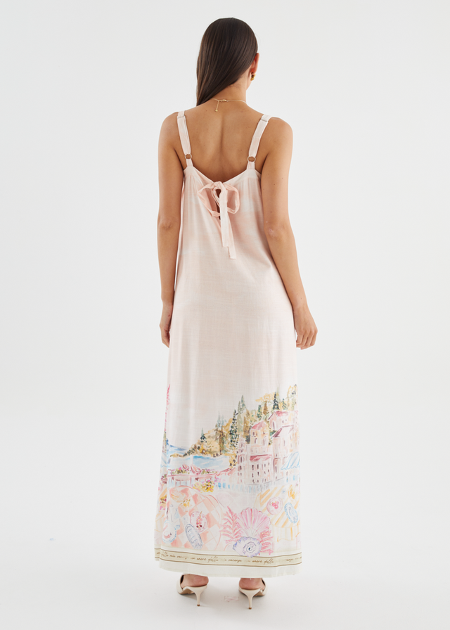 Lynsie Maxi Dress - Luciana Pink