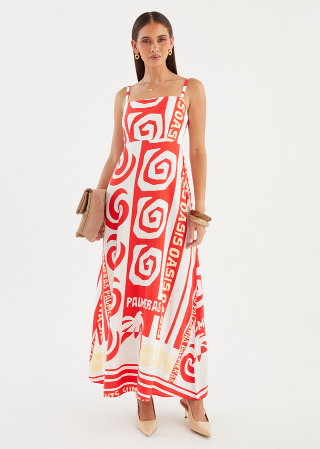 Pakaria Maxi Dress - Palmeras
