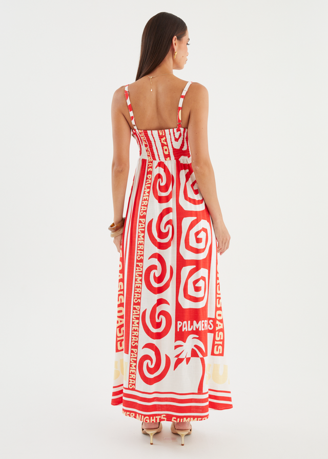 Pakaria Maxi Dress - Palmeras