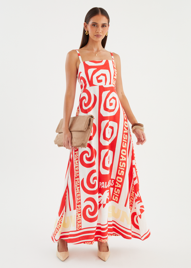 Pakaria Maxi Dress - Palmeras