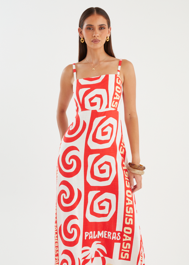 Pakaria Maxi Dress - Palmeras