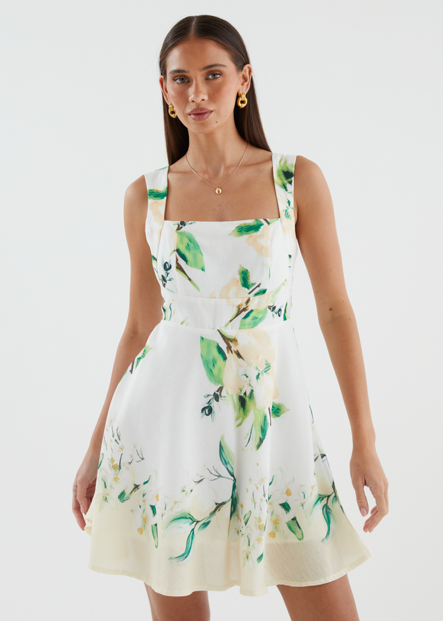 Kenai Dress - Lemon Blossom