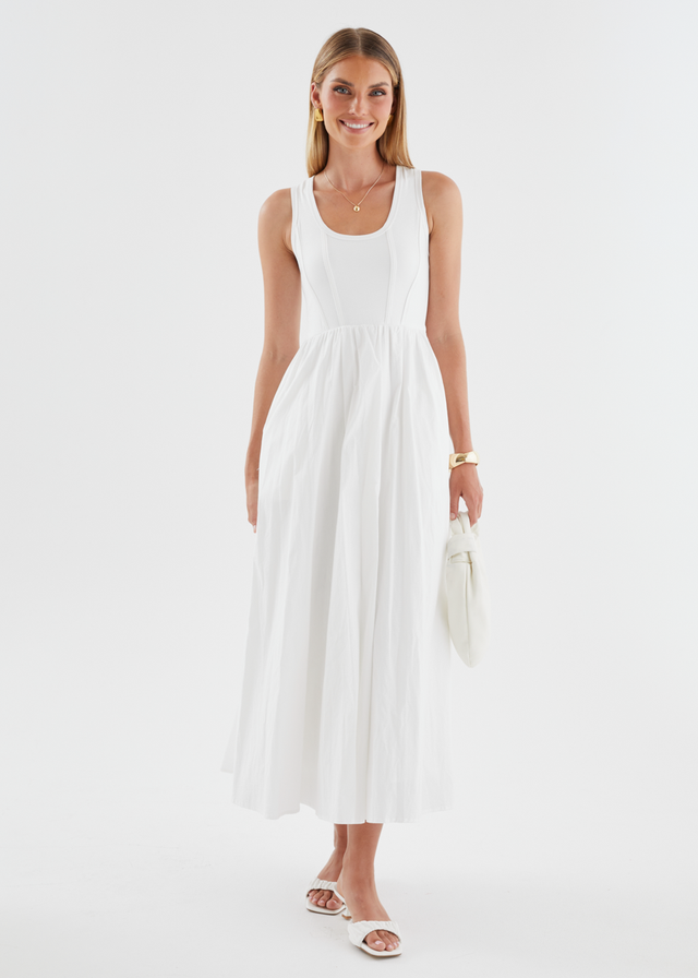 Maeko Maxi Dress - Off White