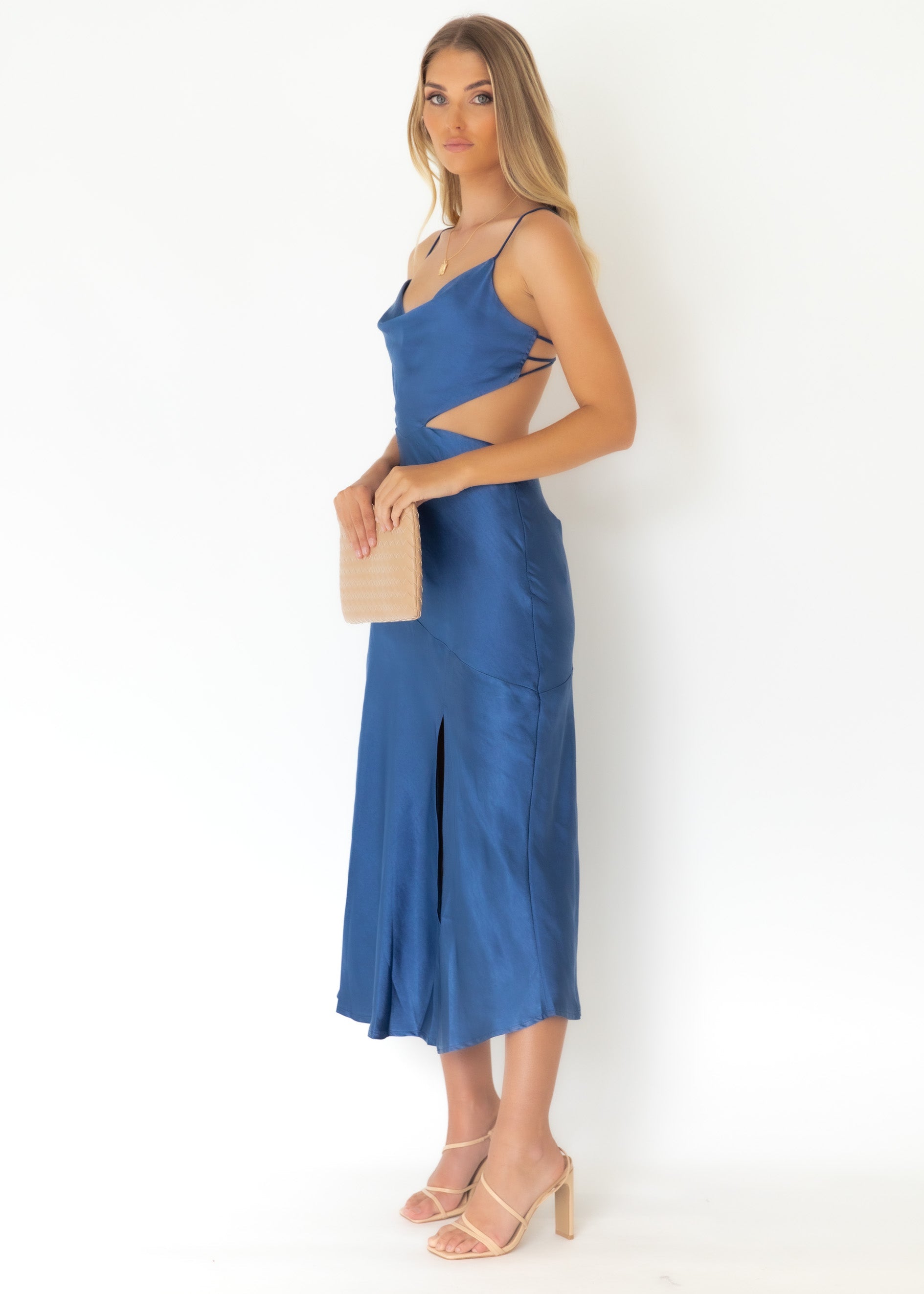 Sarabi Midi Dress - Midnight Blue