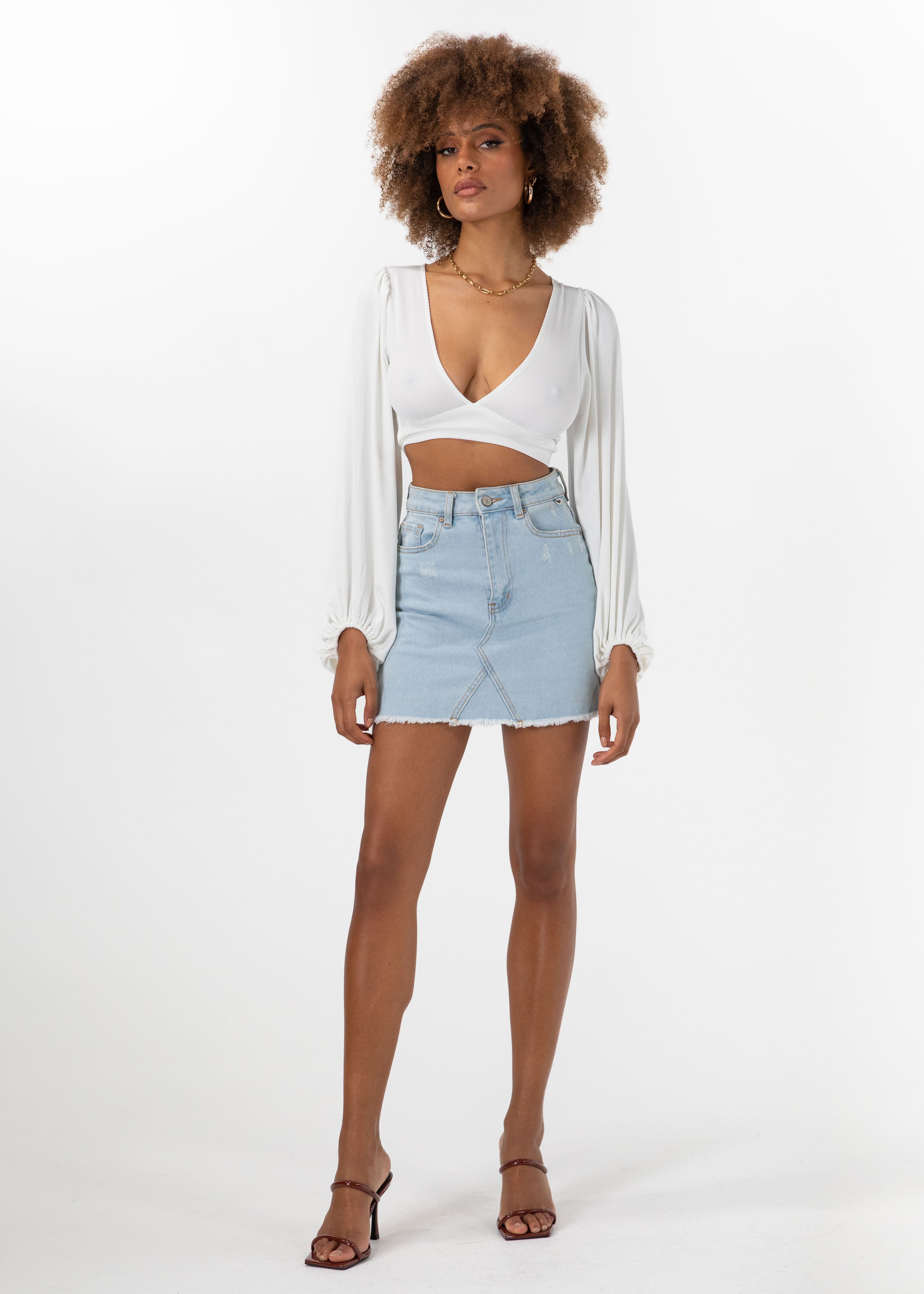 Kianne Crop - Off White