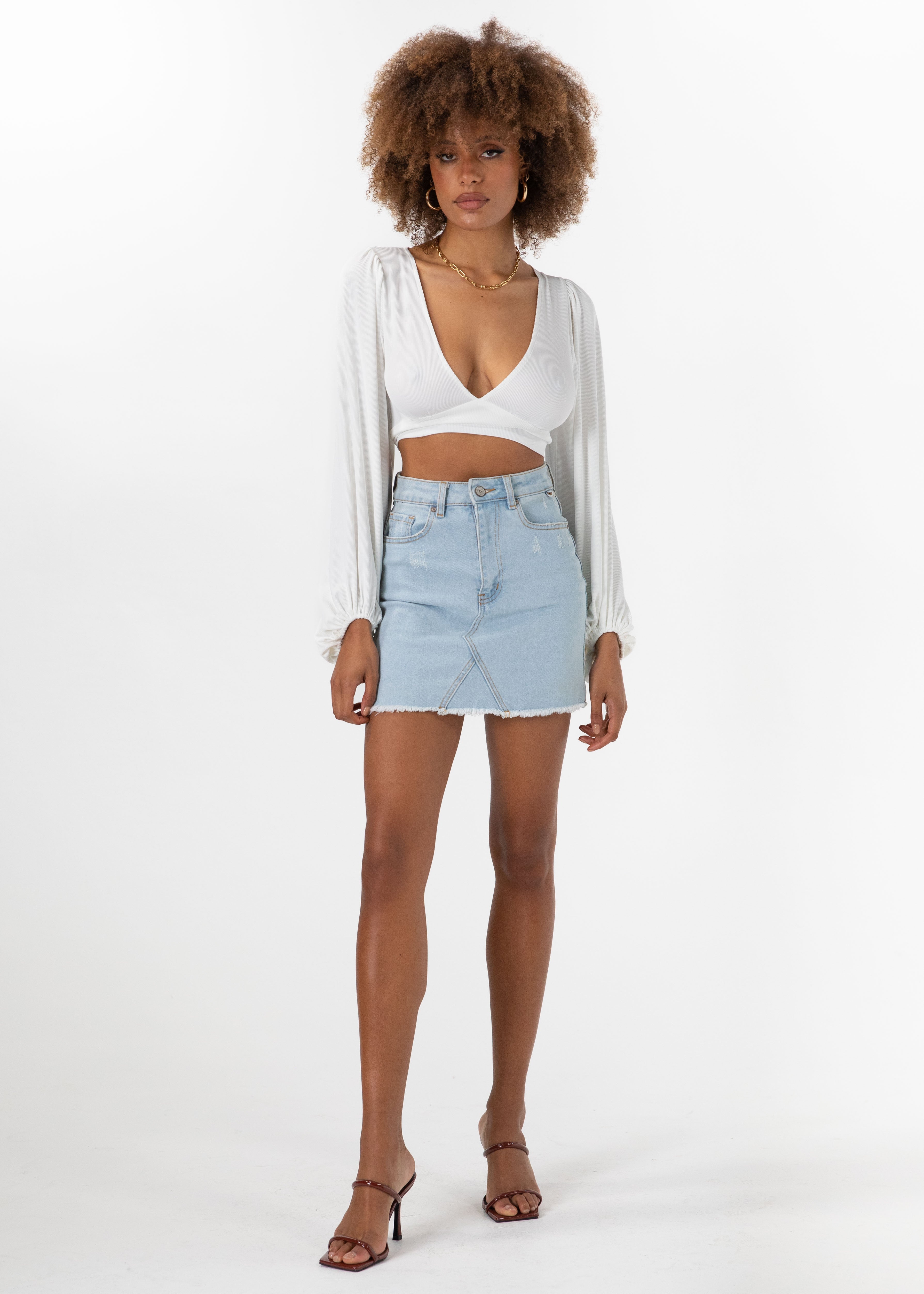 Kianne Crop - Off White