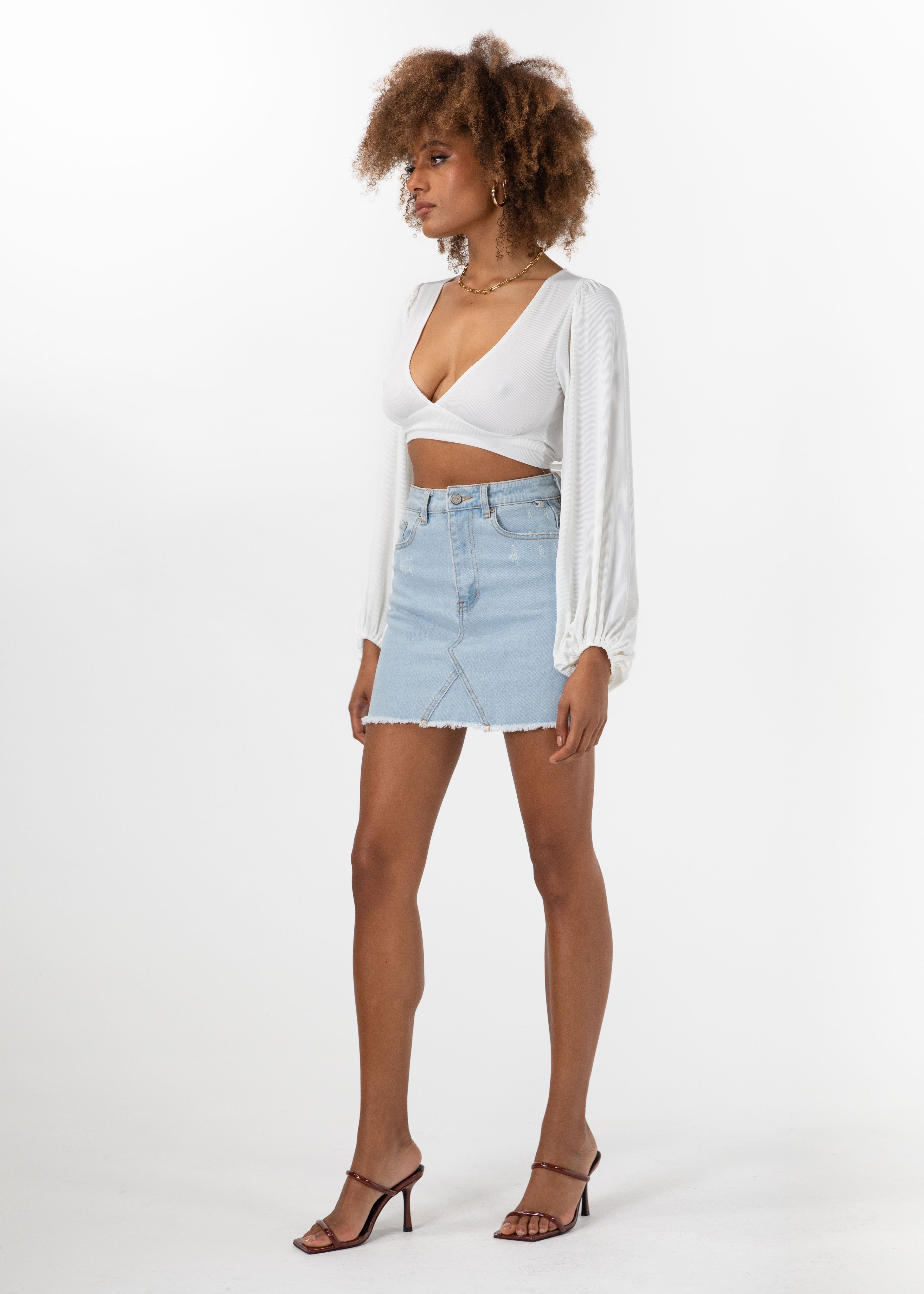 Kianne Crop - Off White