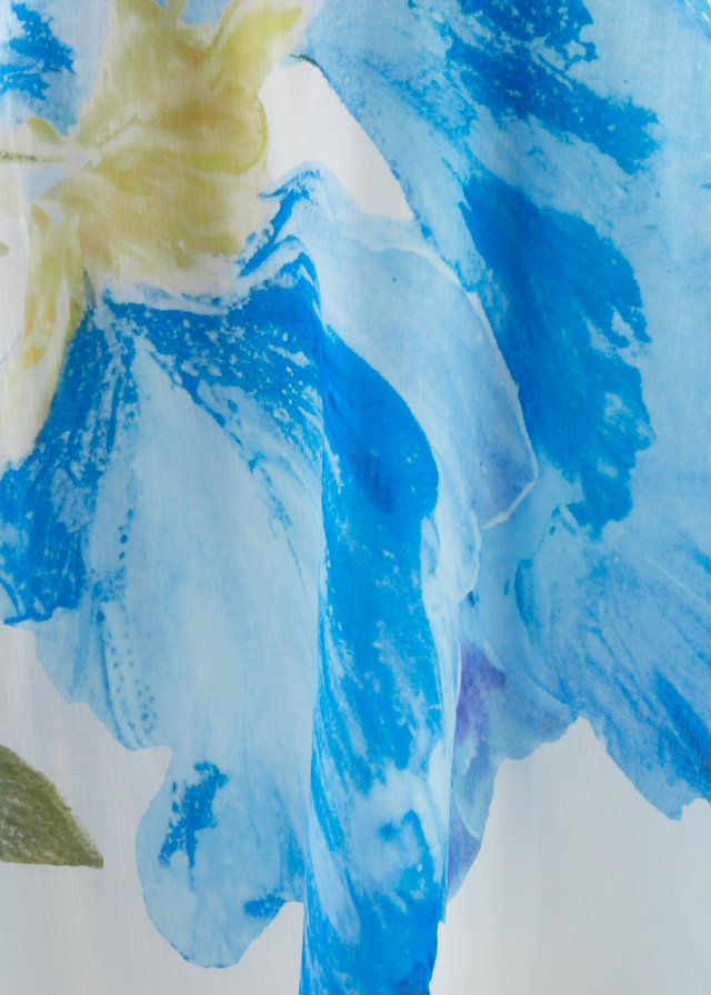 Melora Maxi Skirt - Blue Iris