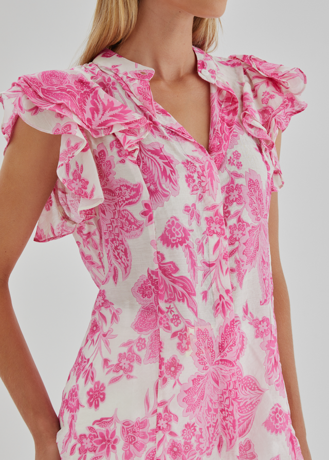 Alyssia Blouse - Pink Bloom