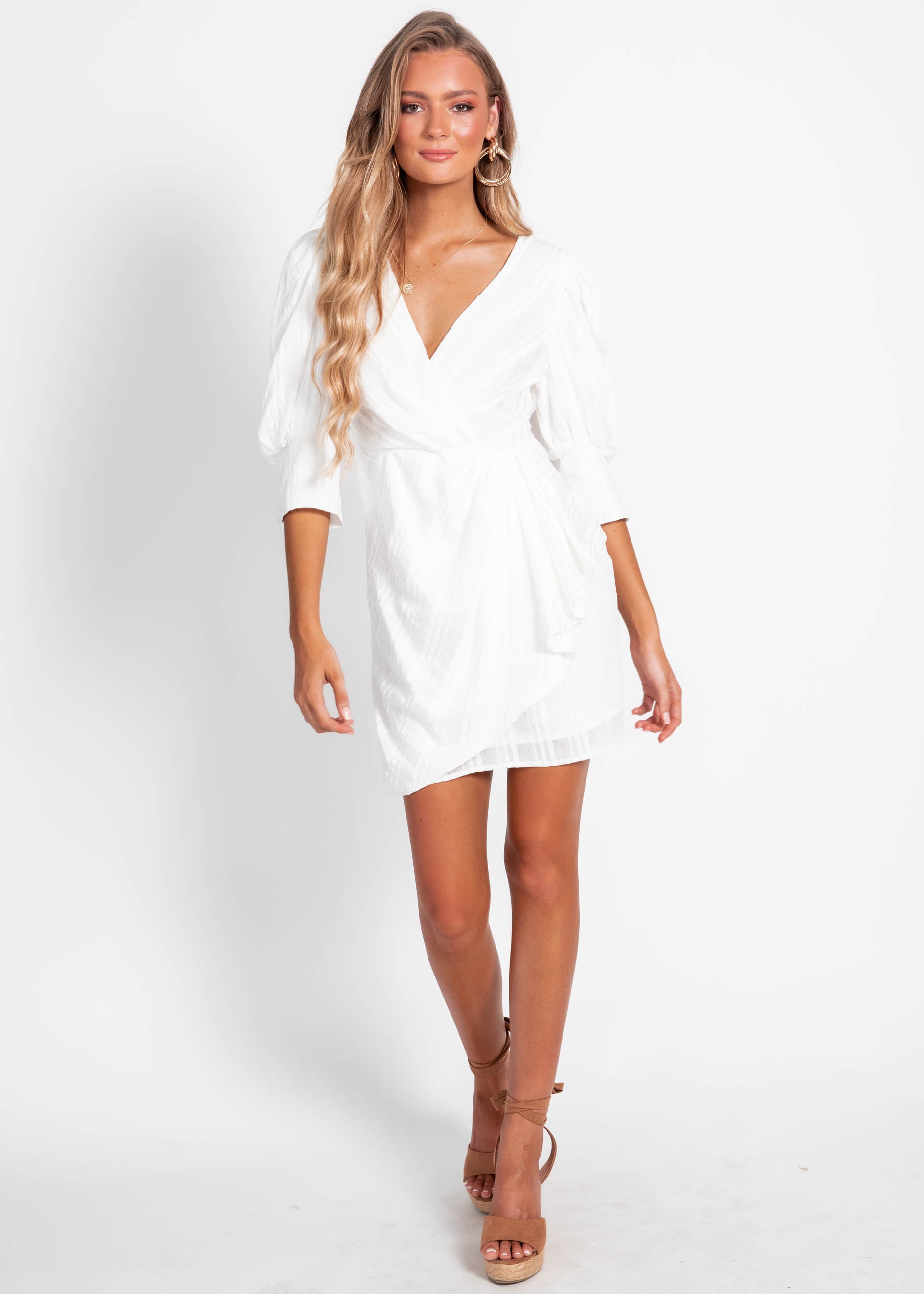 Bryn Dress - White