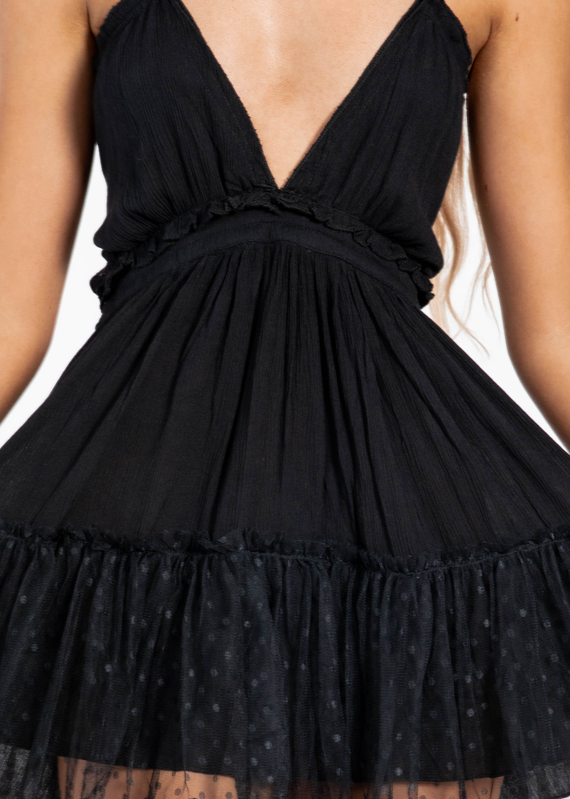 Sunday Halter Dress - Black