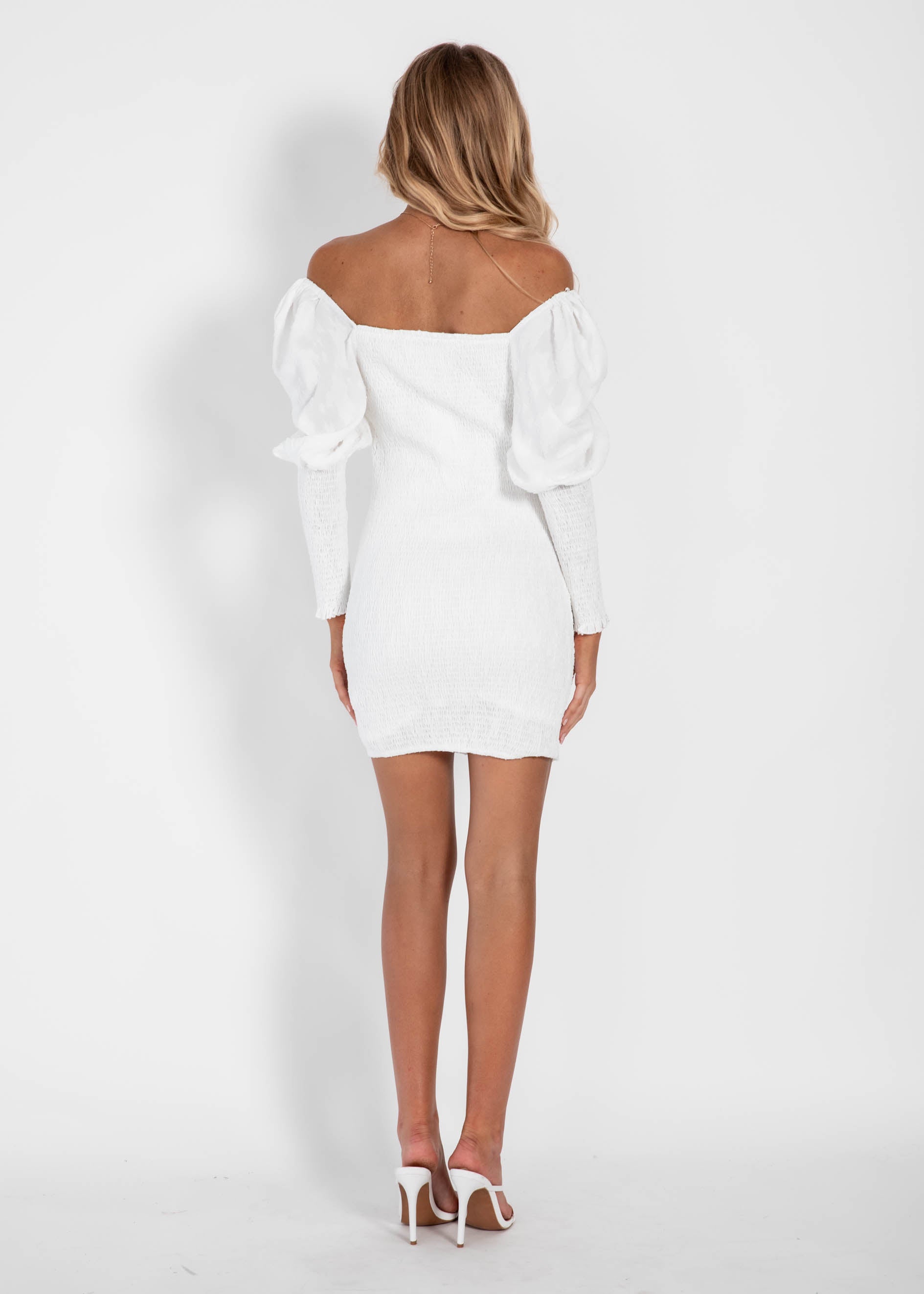 The Charm Dress - White