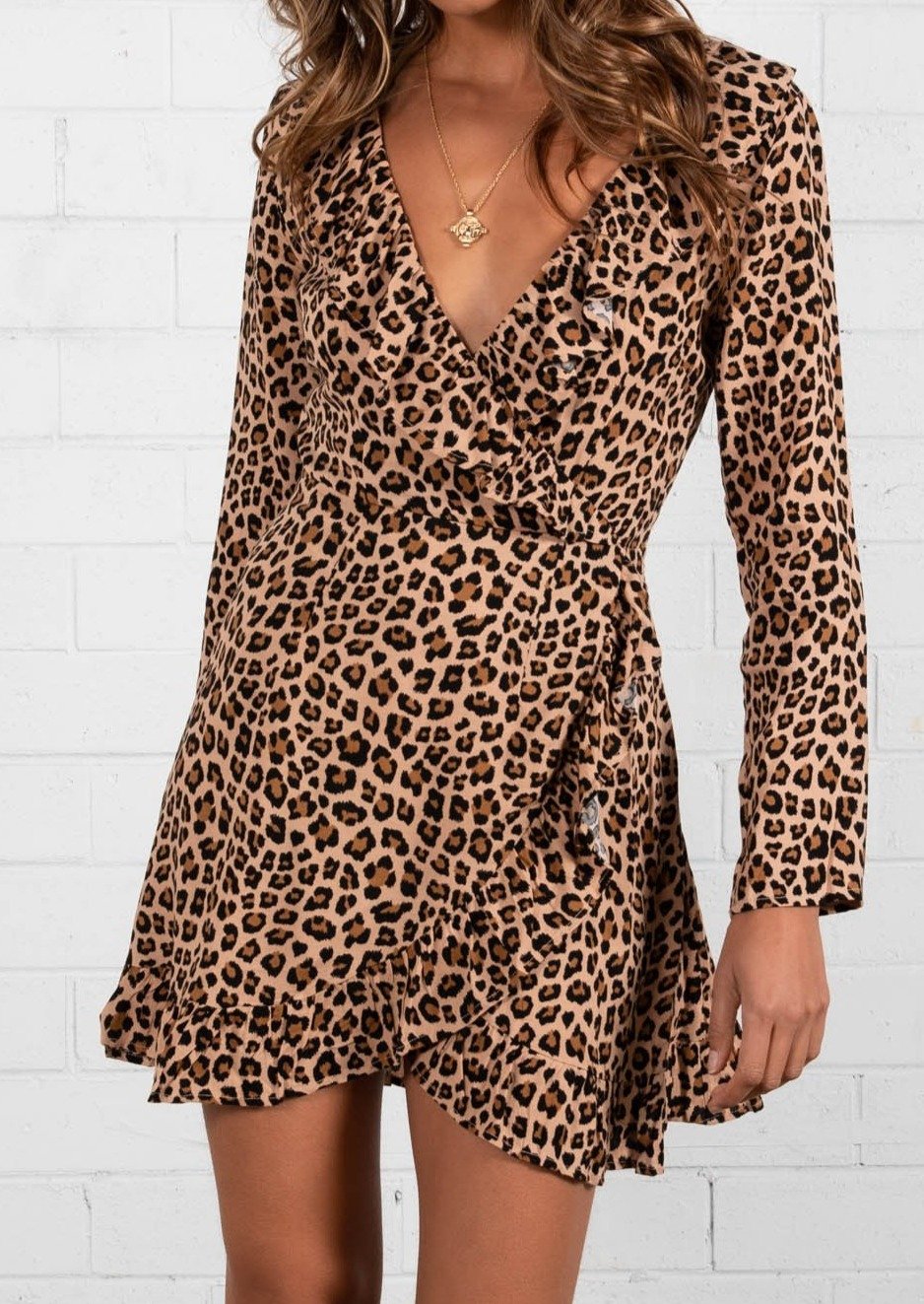 Dasha Mini Dress - Leopard