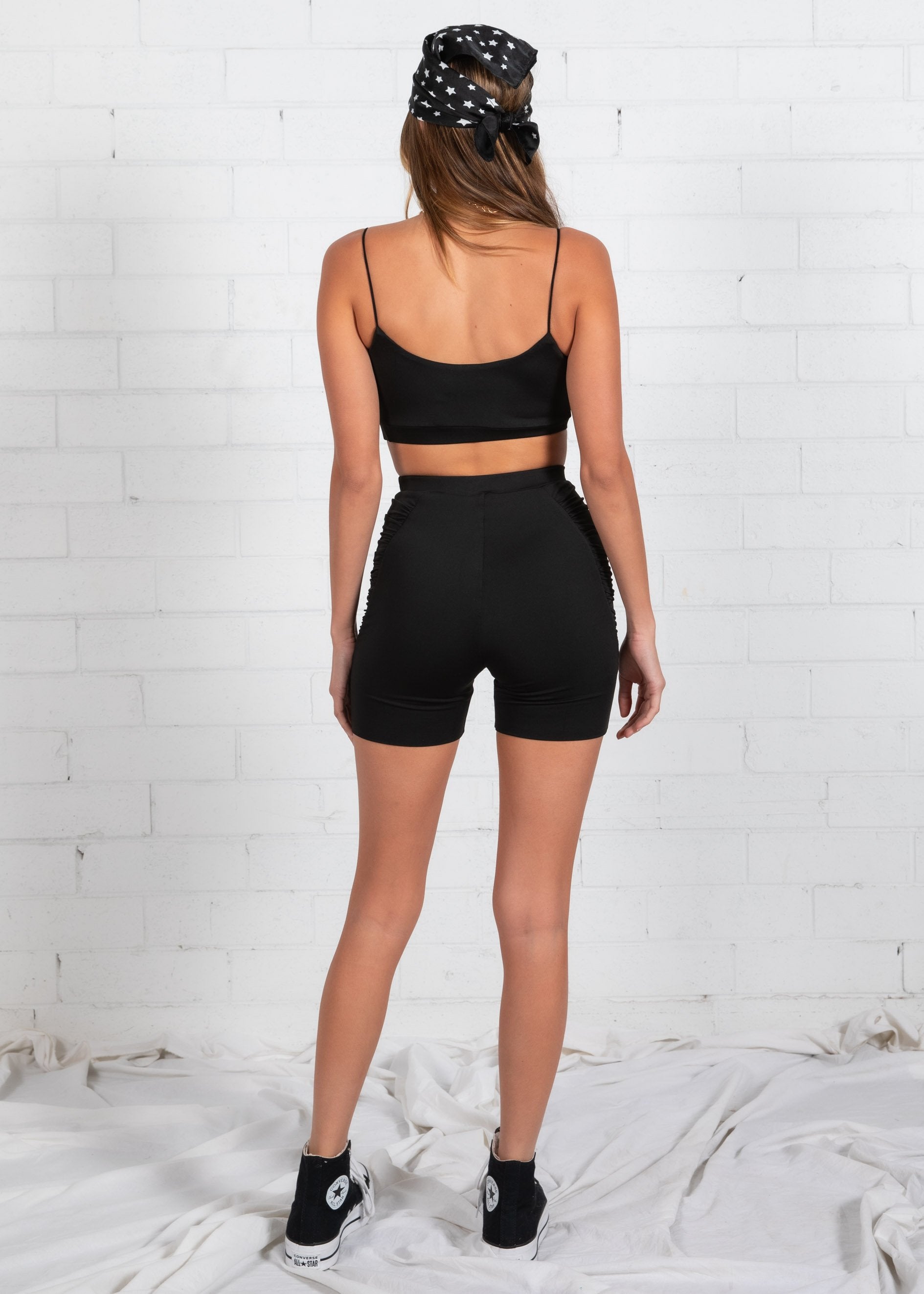 Jenner Bike Shorts - Black