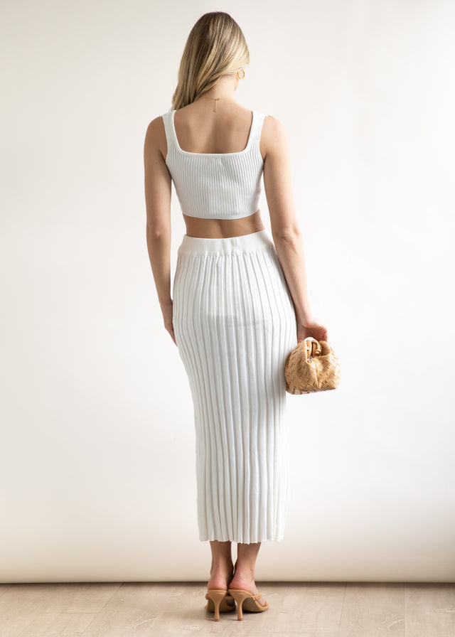 Passia Knit Crop - Off White