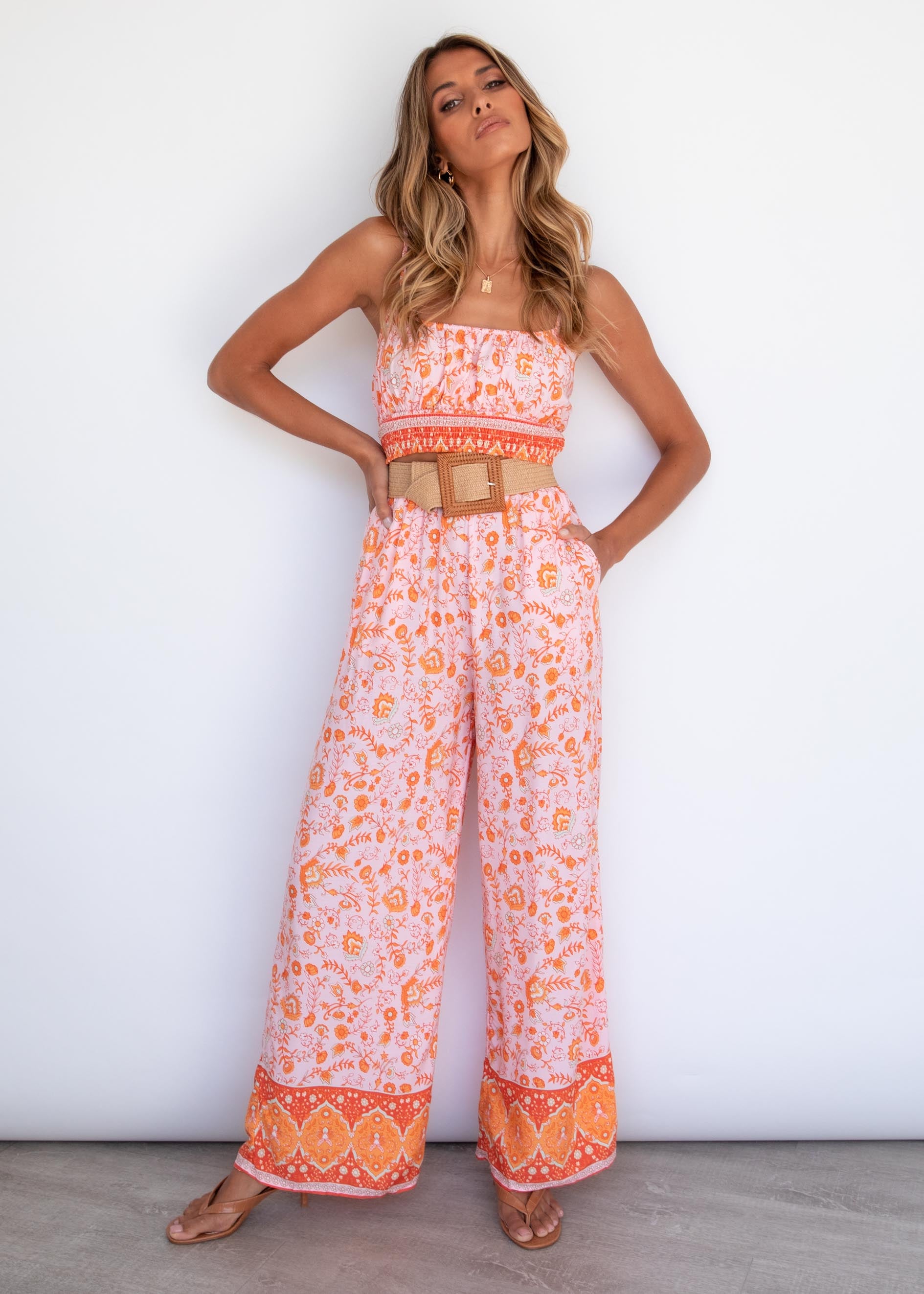 Karliah Crop - Sunrise Spritz