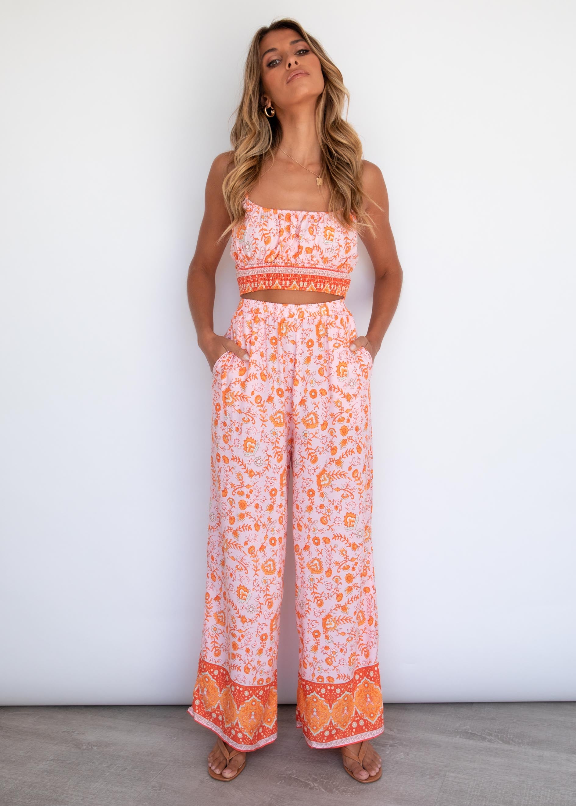 Karliah Crop - Sunrise Spritz