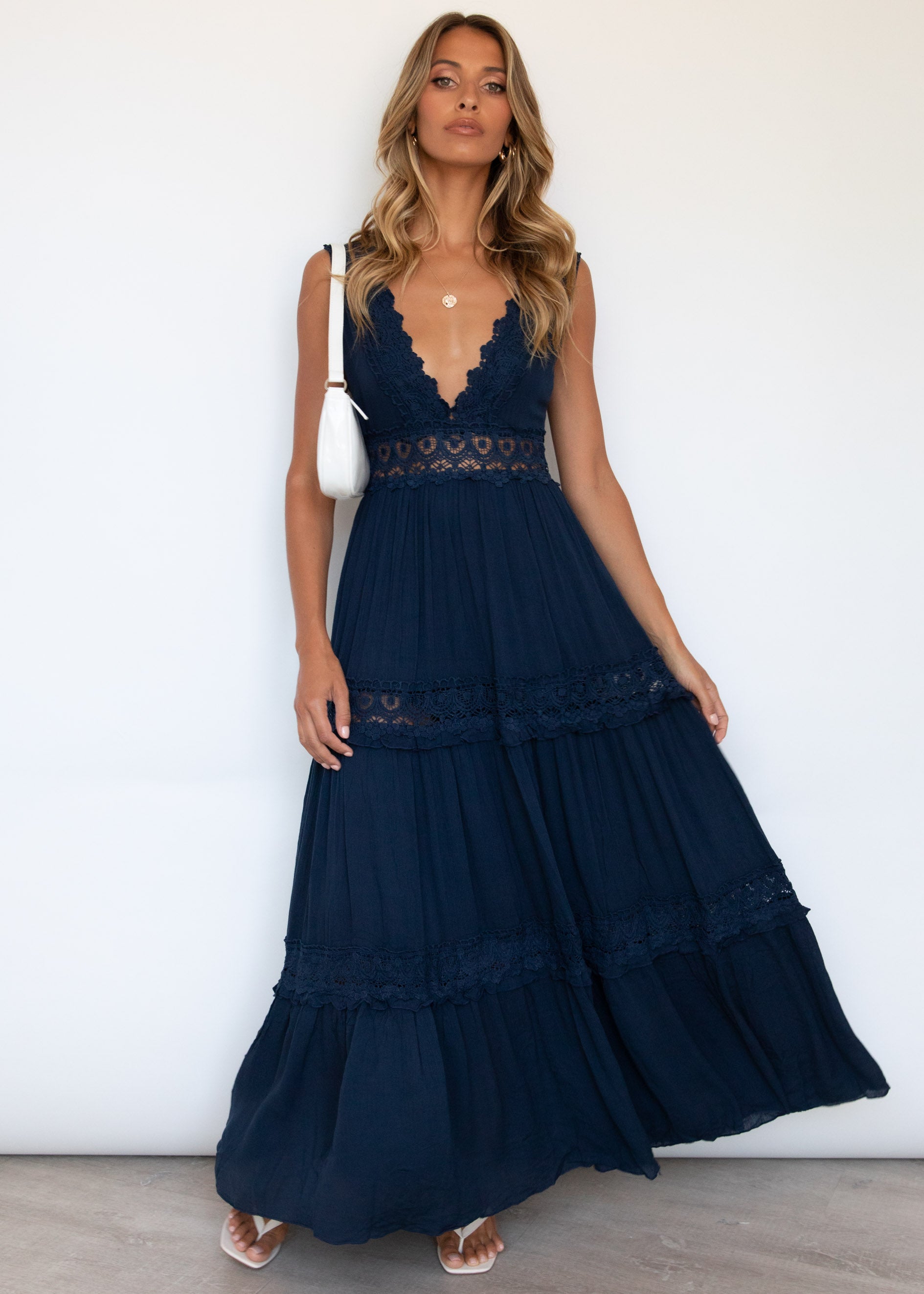 Zion Maxi Dress - Navy