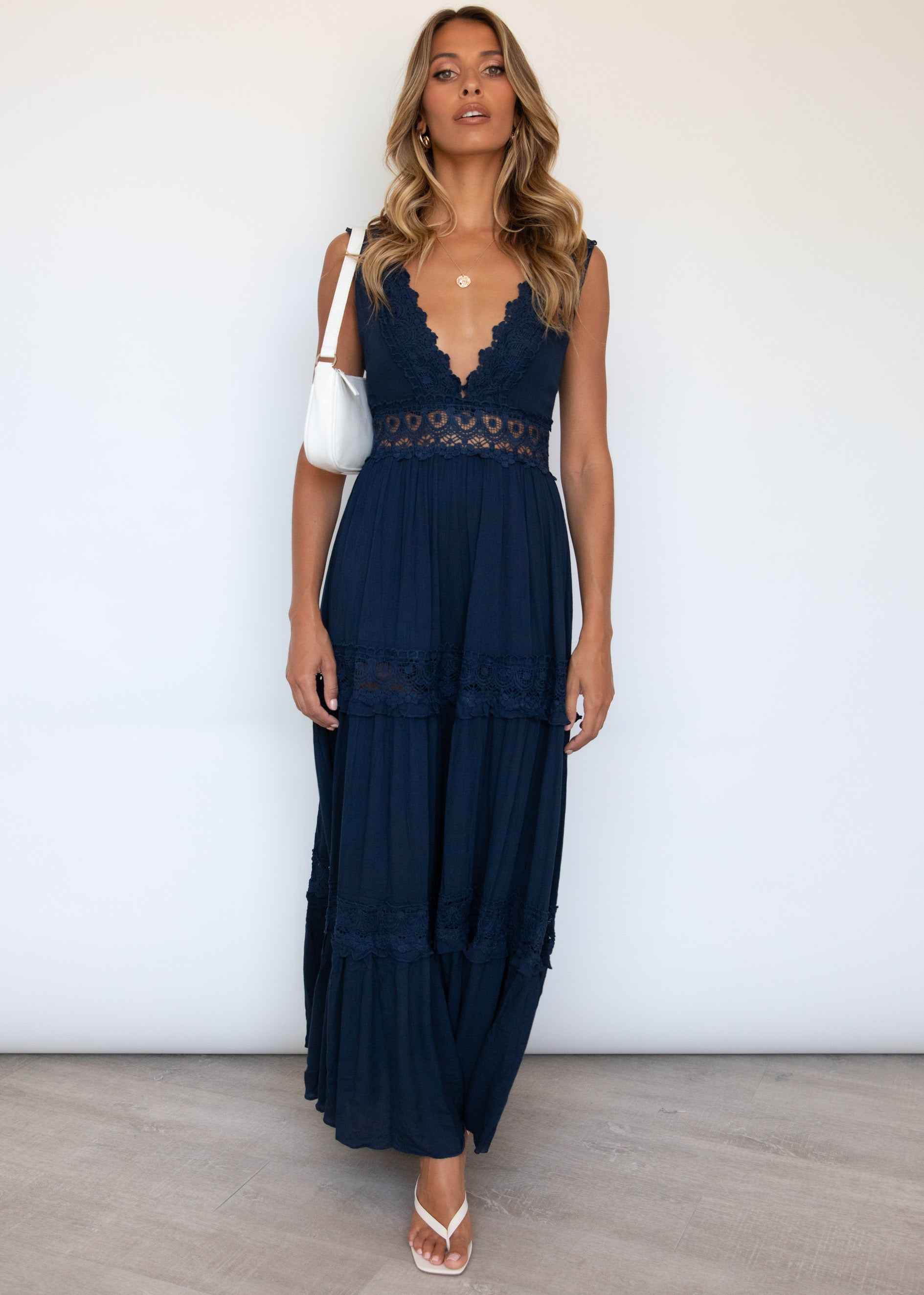 Zion Maxi Dress - Navy