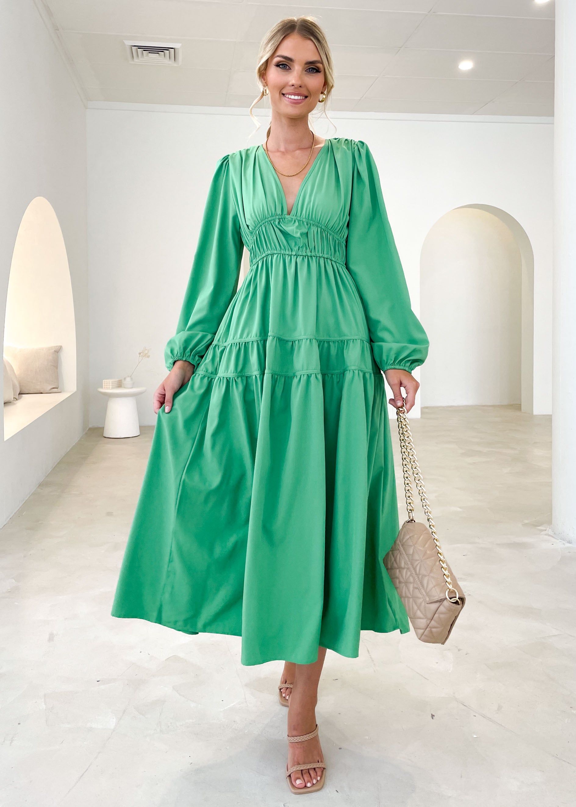 Ryrie Maxi Dress - Green