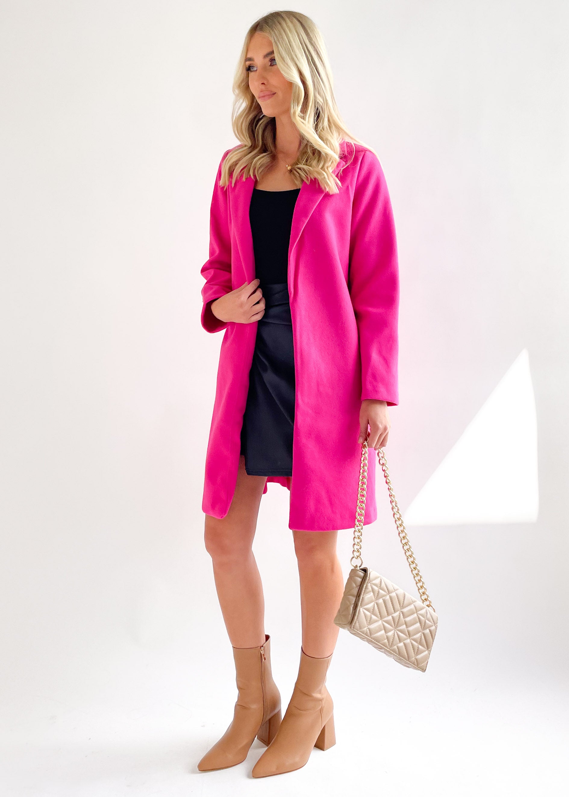 Lyda Coat - Pink