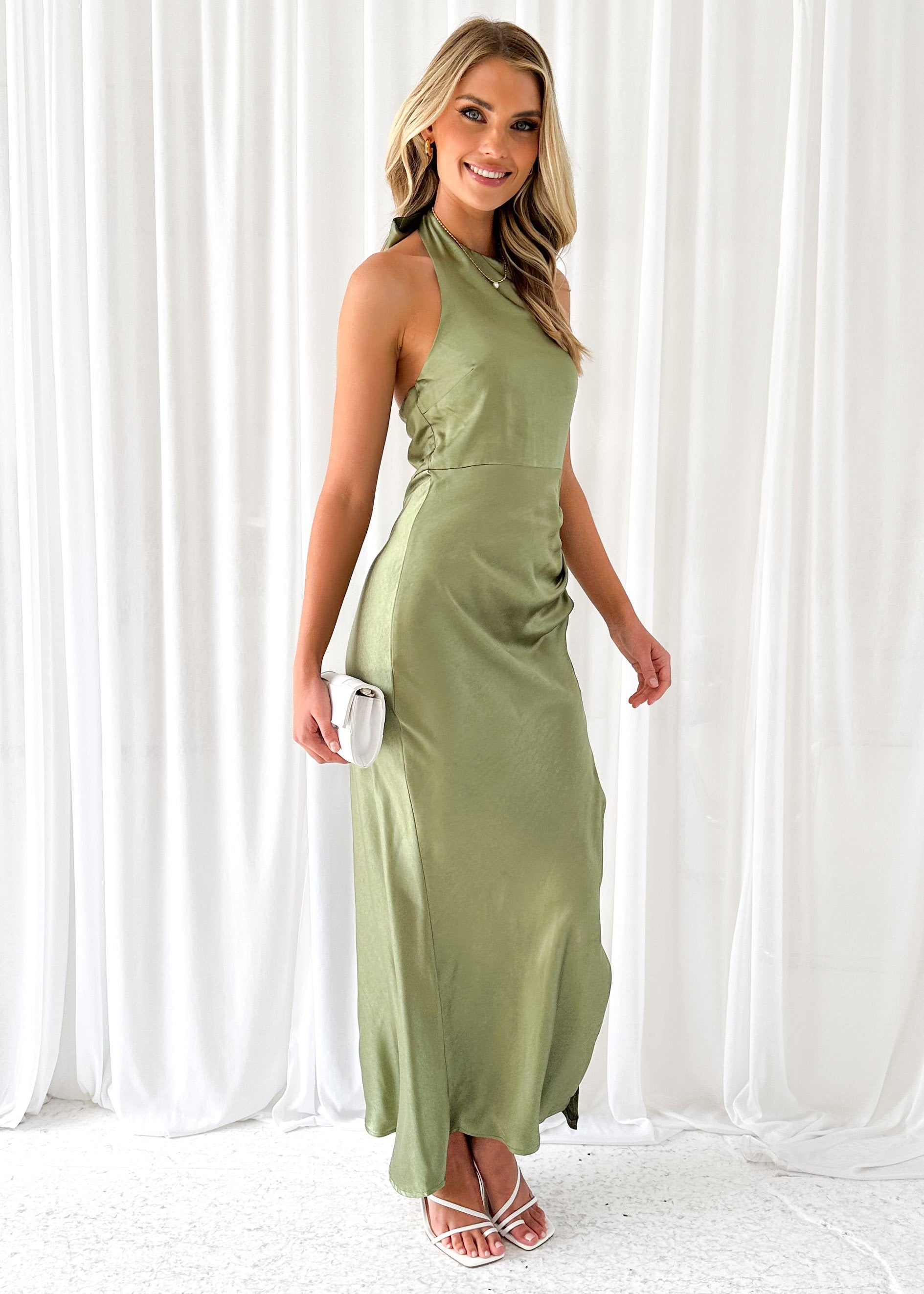 Drianna Maxi Dress - Olive