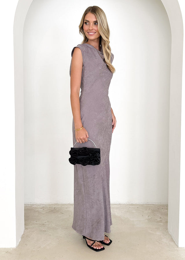 Olivia Maxi Dress - Charcoal