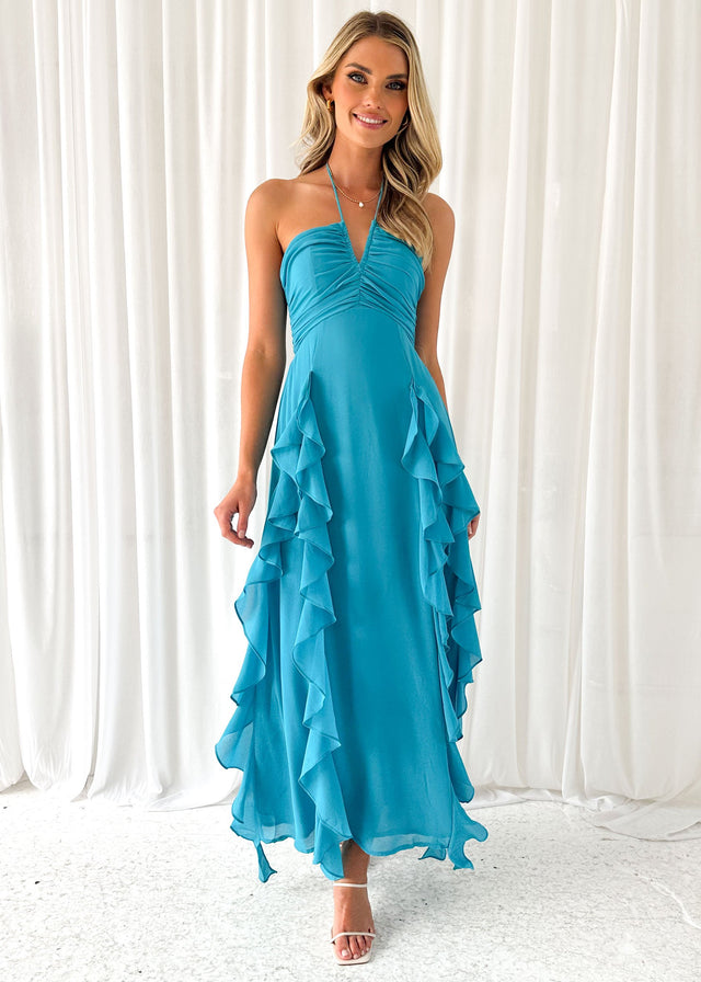 Dustin Maxi Dress - Blue