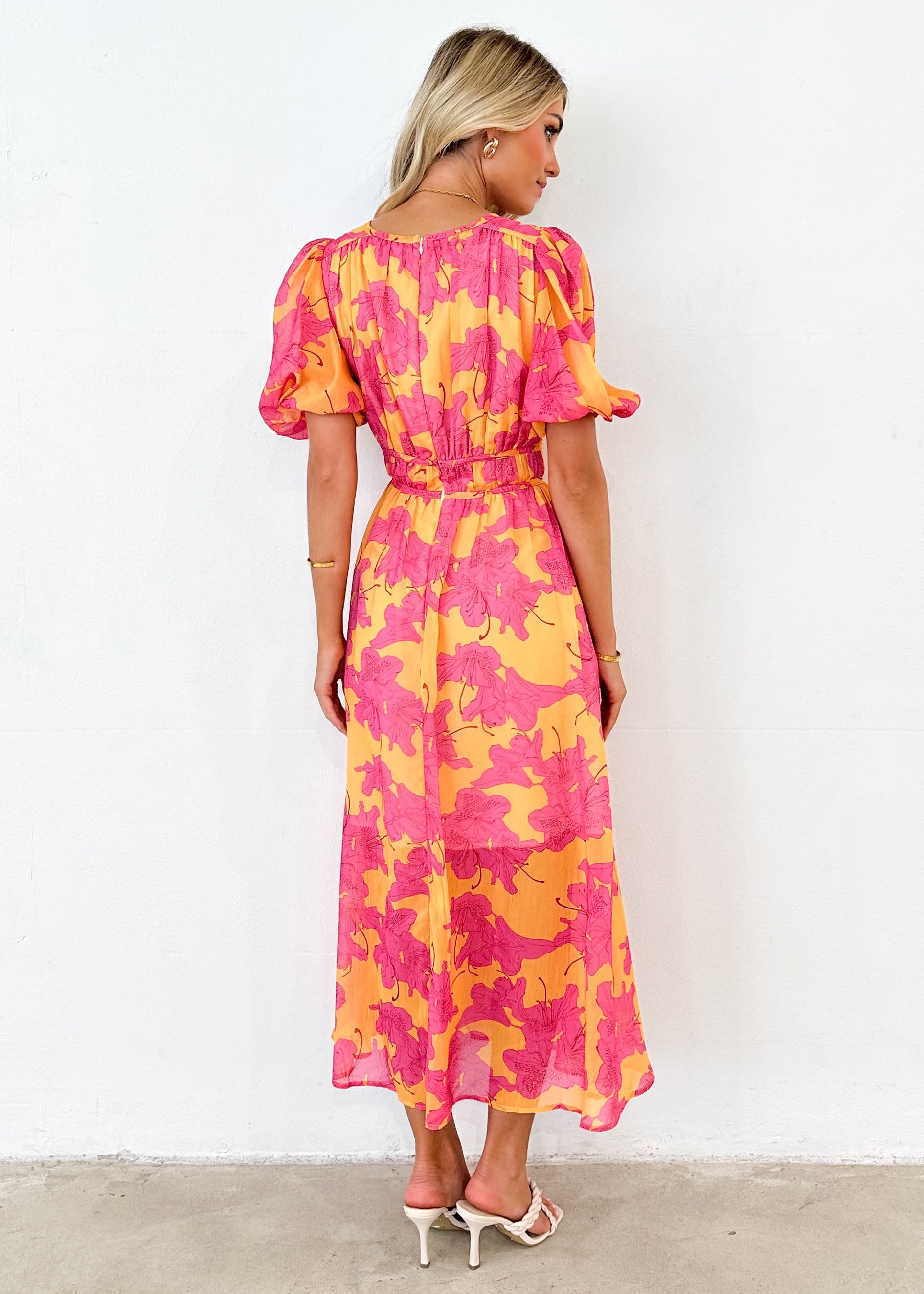 Zanette Midi Dress - Sunshine Floral