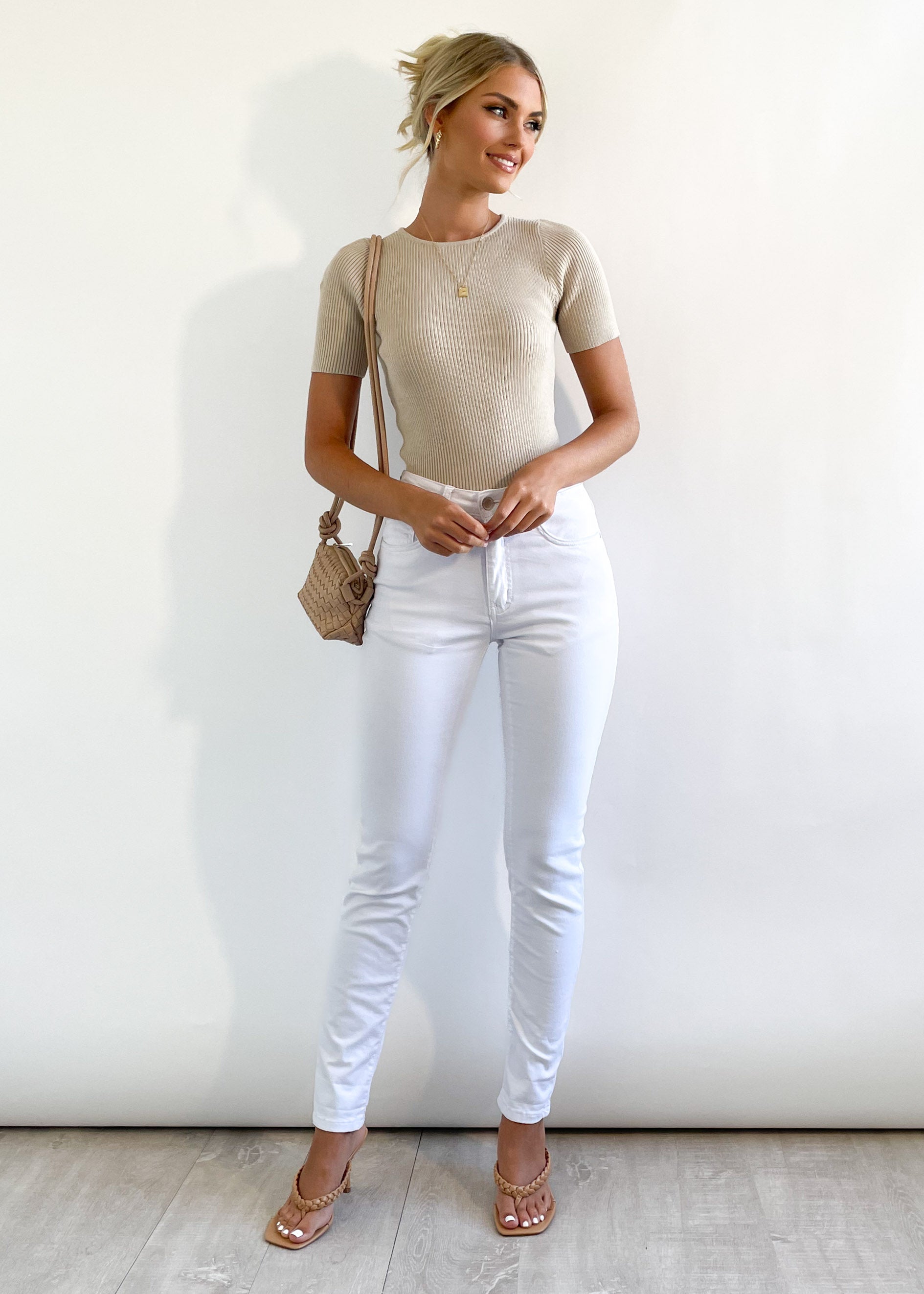 Canada Stretch Jeans - White